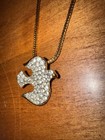 Swarovski Dove Crystal Pave' Necklace Vintage -in Excellent Condition — photo 2