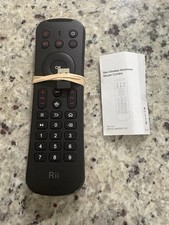 Rii Mini Wireless Keyboard Mouse Combo Ver 2.0 0663027102 Preowned VGUC