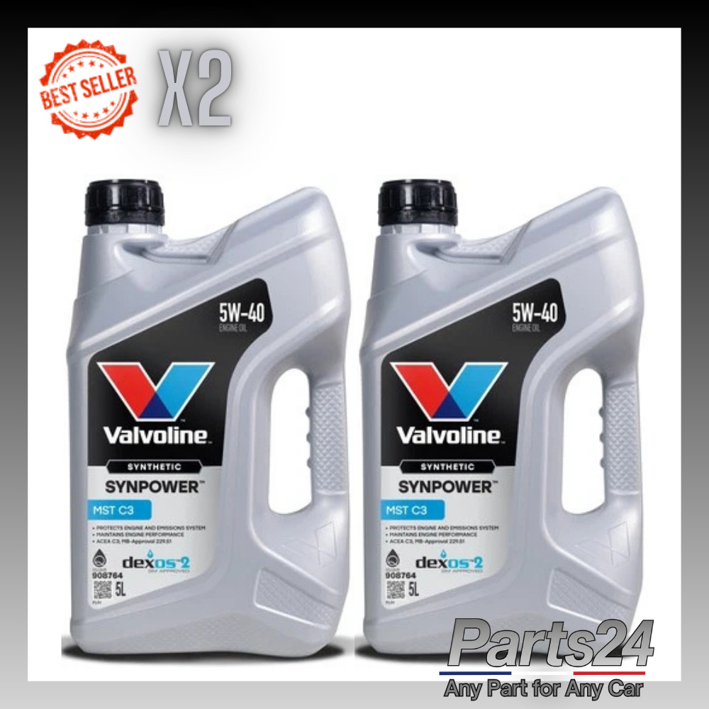 2x Synpower Mst C3 5w40 5l Valvoline 5W40 ACEAC3 APISMSNCF BMWLL04 Quality