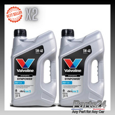 2x Synpower Mst C3 5w40 5l Valvoline 5W40 ACEAC3 APISMSNCF BMWLL04 Quality 7.50 per litre