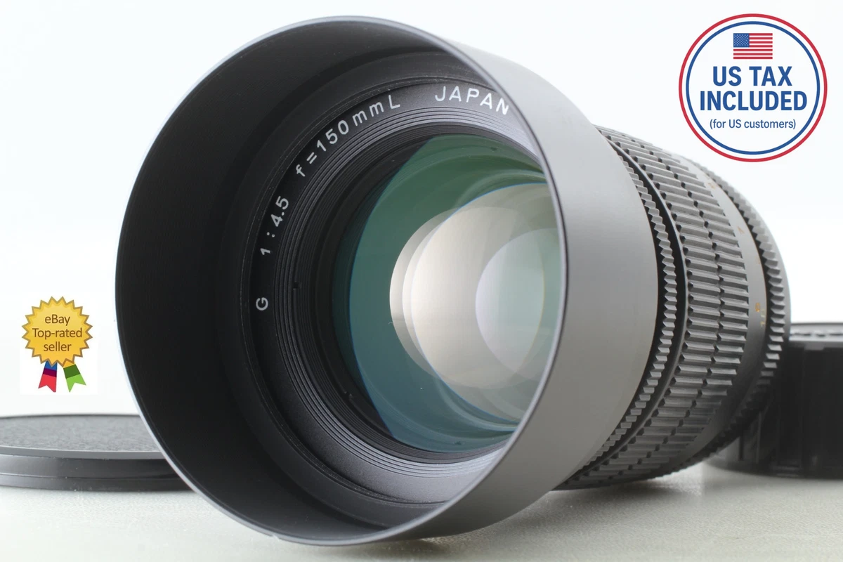 Mamiya f/4.5 Camera Lenses 150mm Focal for sale | eBay