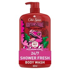 Old Spice Cleansing Body Wash for Men, 3X Defense, 24/7 Shower Fresh with Lastin