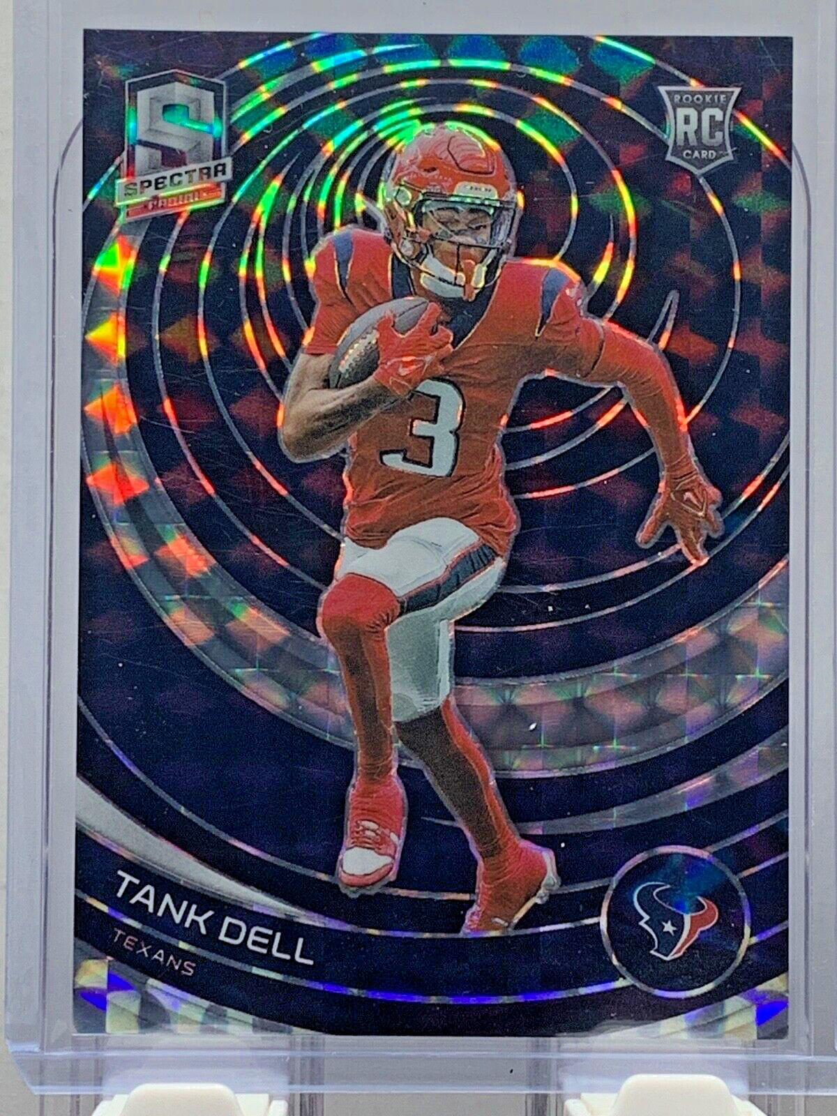 2023 Panini Spectra Tank Dell Interstellar /60 #153 Rookie Card Houston Texans