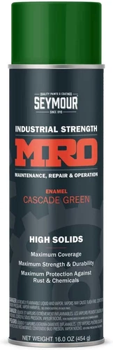 620-1448 Industrial MRO High Solids Spray Paint, Cascade Green, 16 Ounce (Pack o