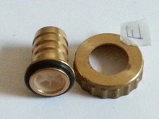 Outside Bib Tap Hose Union Nut & Tail Nozzle Brass Garden Tap Connector Lot E