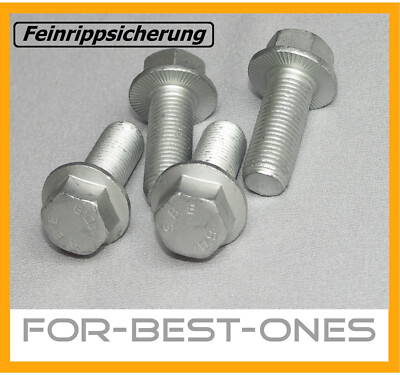 NEU Bremssattel Schrauben 14x1,5x35 10.9 f. Passat VW Audi A3 TT Seat Leon Skoda