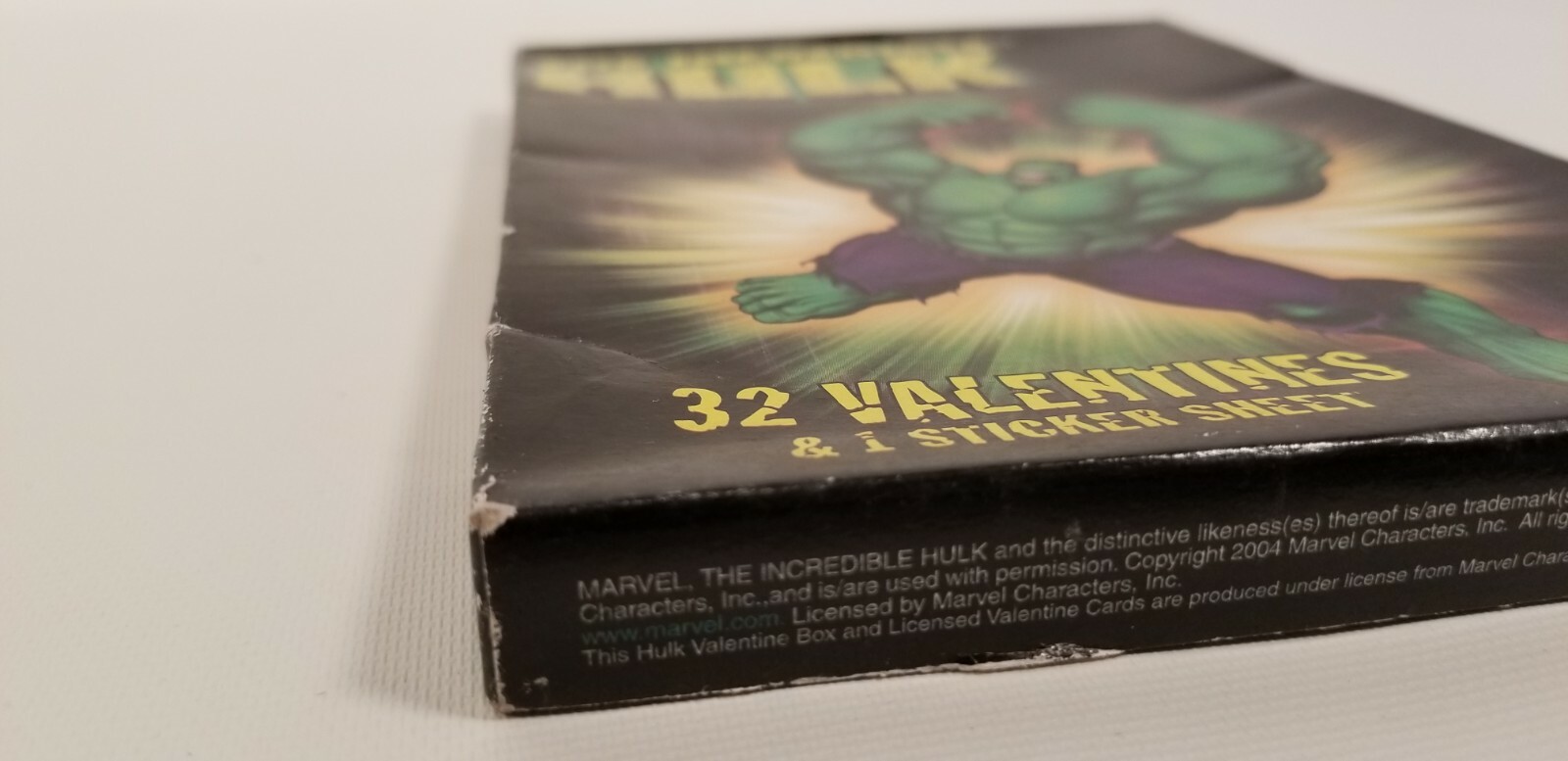 Marvel The Incredible Hulk 32 vValentines Cards And 1 Sticker Sheet Sealed  | eBay