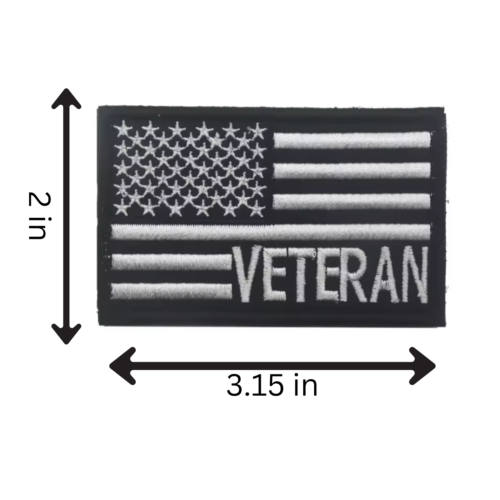 Hook & Loop Tactical Removable Patch - Airsoft / Paintball / Military / USA Flag - Picture 11 of 28