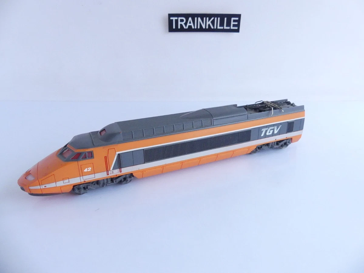 Remorque D'extrémité TGV Sud-Est Jouef HO Réf. 51 - échelle 1/87 - Occasion - Modélisme Ferroviaire