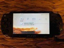 Sony PSP 2001 NA Version Black With Charger Tested Video Game Handheld Console