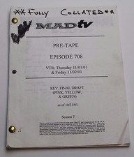 MADtv / 2001 TV Show Script, Frank Caliendo & Taran Killam, Season 7 Episode 8