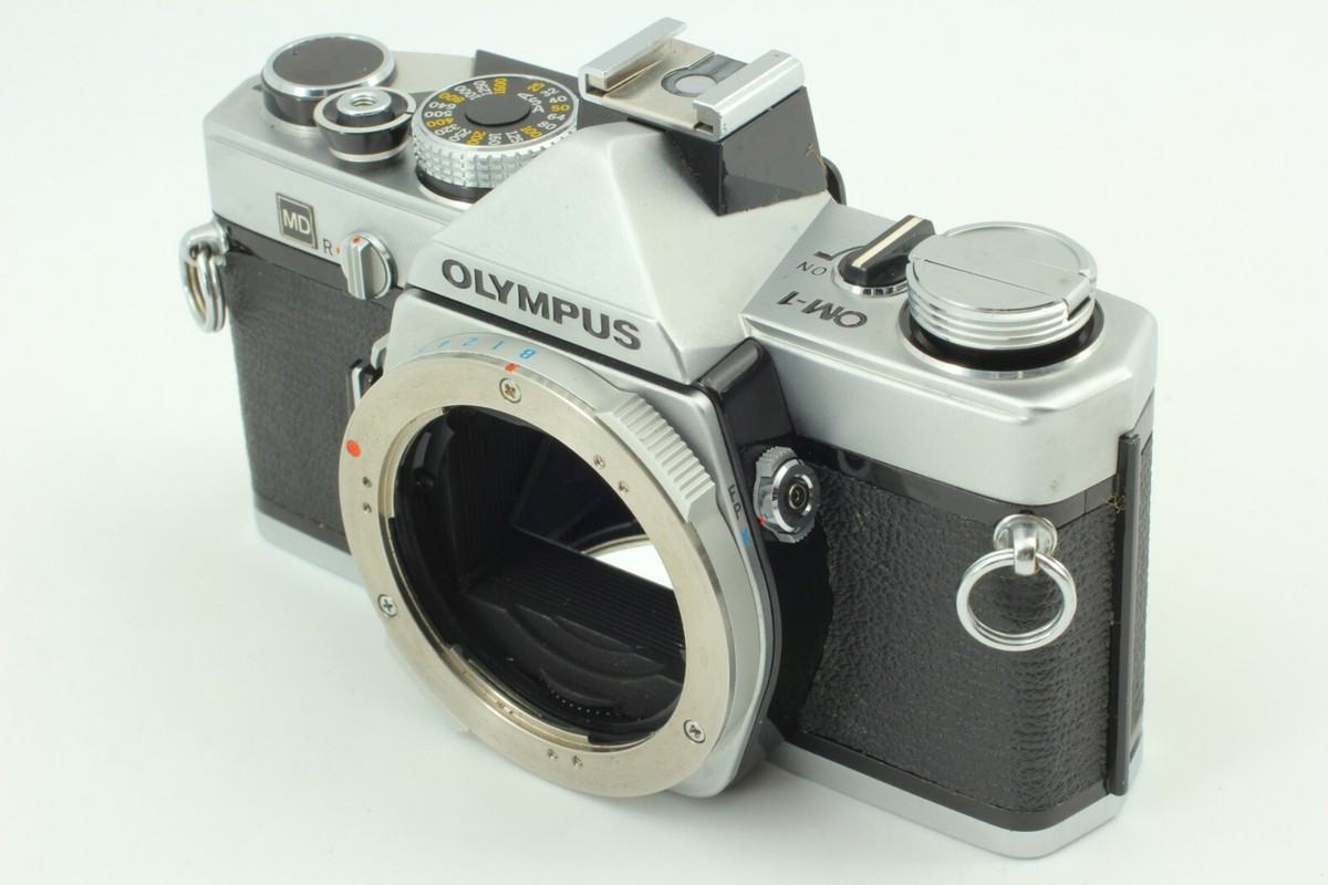 Near Mint ] Olympus OM-1 MD + F.Zuiko Auto-S 50mm f1.8 Lens From