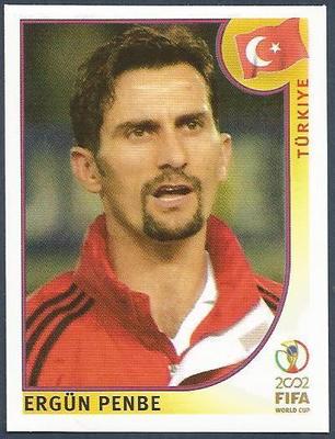 PANINI KOREA/JAPAN WORLD CUP 2002- #200-TURKIYE-TURKEY-ERGUN PENBE