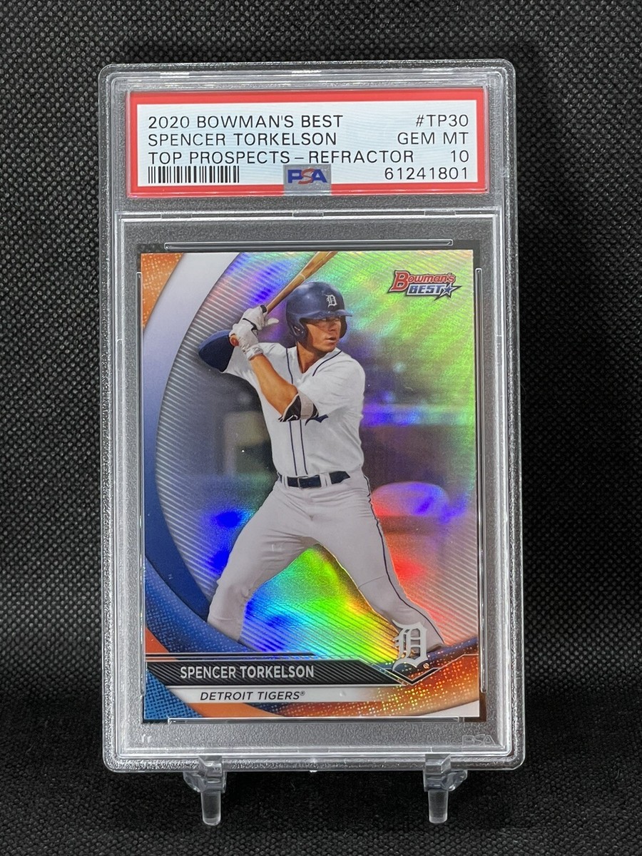 2020 Bowman's Best Top Prospects Spencer Torkelson REFRACTOR PSA
