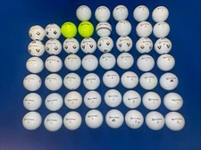 53 TaylorMade TP5/TP5X 4A/5A Golf Balls Nice Mix