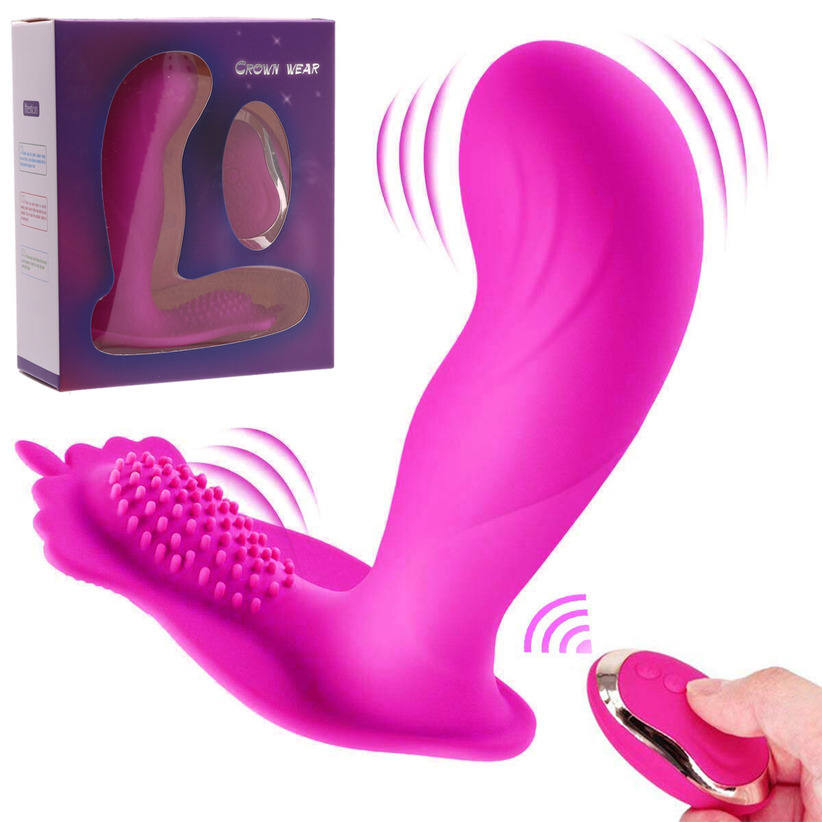 10 Modes Panties Vibrator G Spot Dildo Massager Sex Toys For Women Men  Wearable