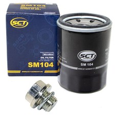 Ölfilter SM 104 Ölablassschraube für Hyundai Getz KIA Mitsubishi Peugeot Volvo