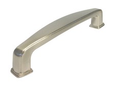 Brushed Nickel Satin Nickel Finished Kitchen Bathroom Cabinet Pull 3 1/2" pull
