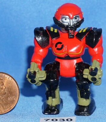 Z-Bots MALFACTOR Copbots Battle Zoids Series 1, 1992 Vintage 2'' Figure #4