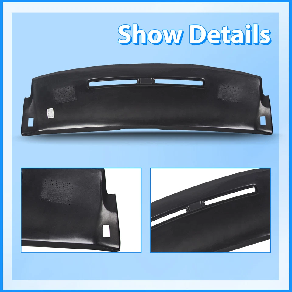 Panel de tablero para Chevy Camaro 1984-92 tablero de instrumentos almohadilla tapa bisel cubierta superposición Foto 4 de 4