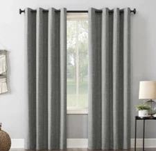 Single Curtain Panel Window Black Out Insulated Thermal Drapes Privacy Room Bed