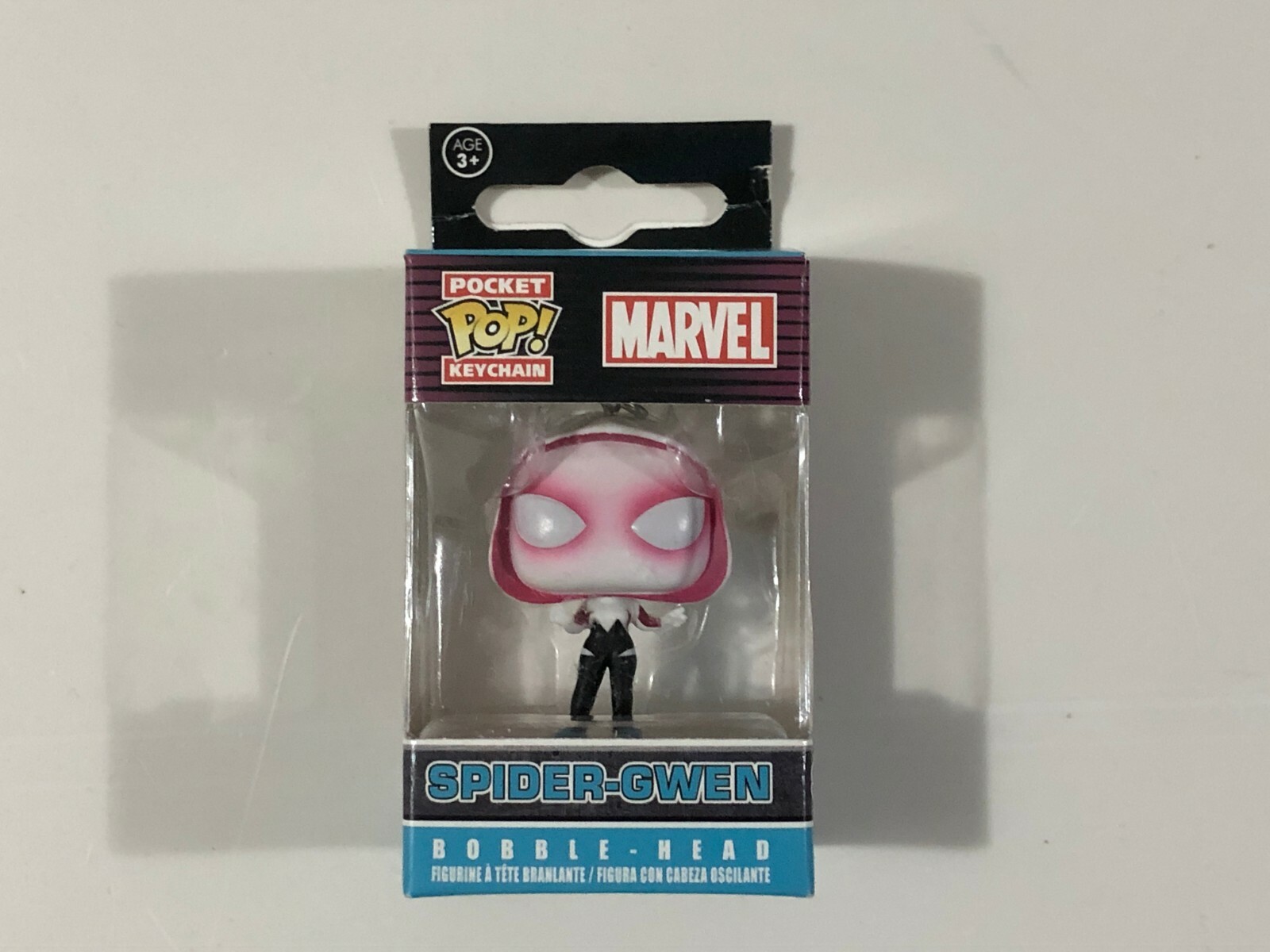 spider gwen funko pop keychain