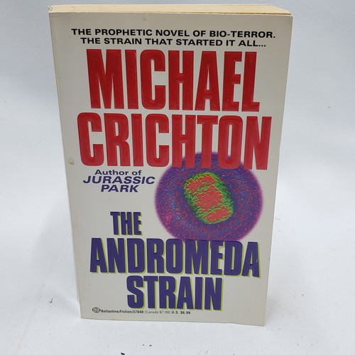 Michael Crichton Paperback Book Lot Andromeda Strain Congo Five Patients Next - Bild 14 von 24