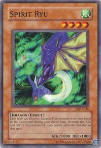 Spirit Ryu - LOD-036 - Common - Unlimited Edition x3 - Near Mint
