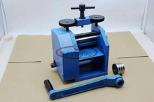75mm Manual Rolling Mill Machine Roller Assembled Jewelry Press Tableting Tool #