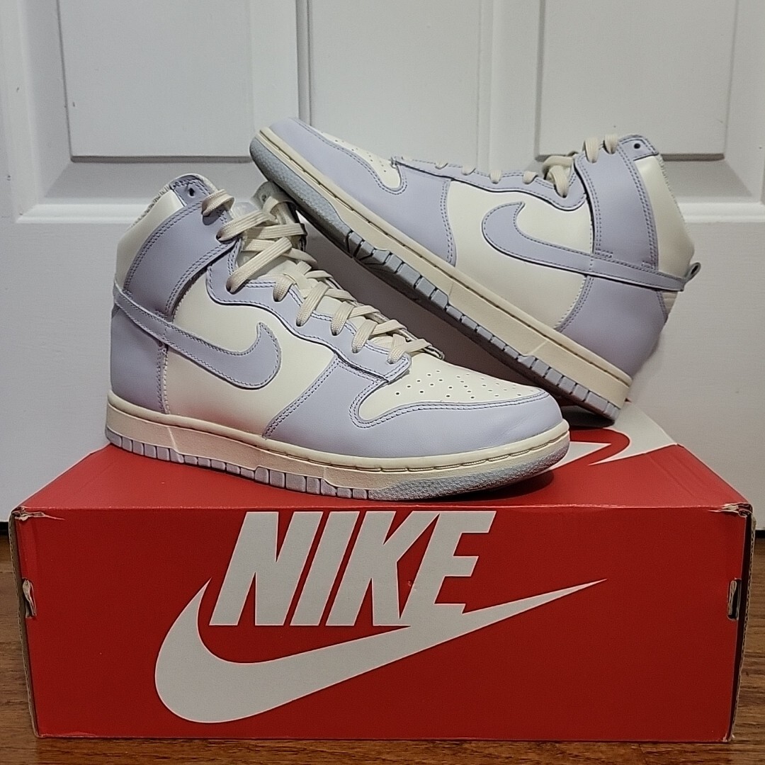 Nike Dunk High Sail Football Grey Blue Pale Ivory DD1869-102 Women 10/Men 