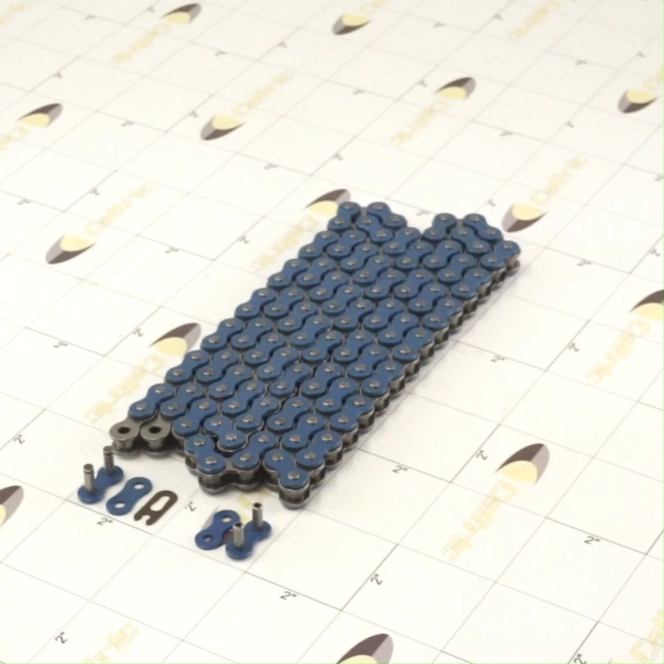 Blue Drive Chain for Kawasaki Vulcan 500 EN500C Ltd 1996-2009 Foto 2 de 4