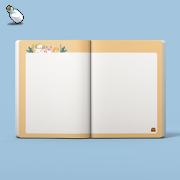 メイプルストーリー　ダイアリー MapleStory Maple Story M Mobile Undated Diary without Dates, Maple