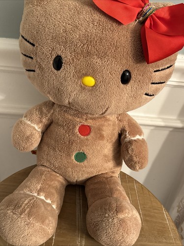 Build A Bear Hello Kitty Sanrio Gingerbread Plush Doll 18" Retired - Picture 14 of 14