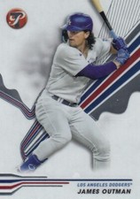 JAMES OUTMAN TOPPS PRISTINE BASE LOS ANGELES DODGERS #158 2024 24