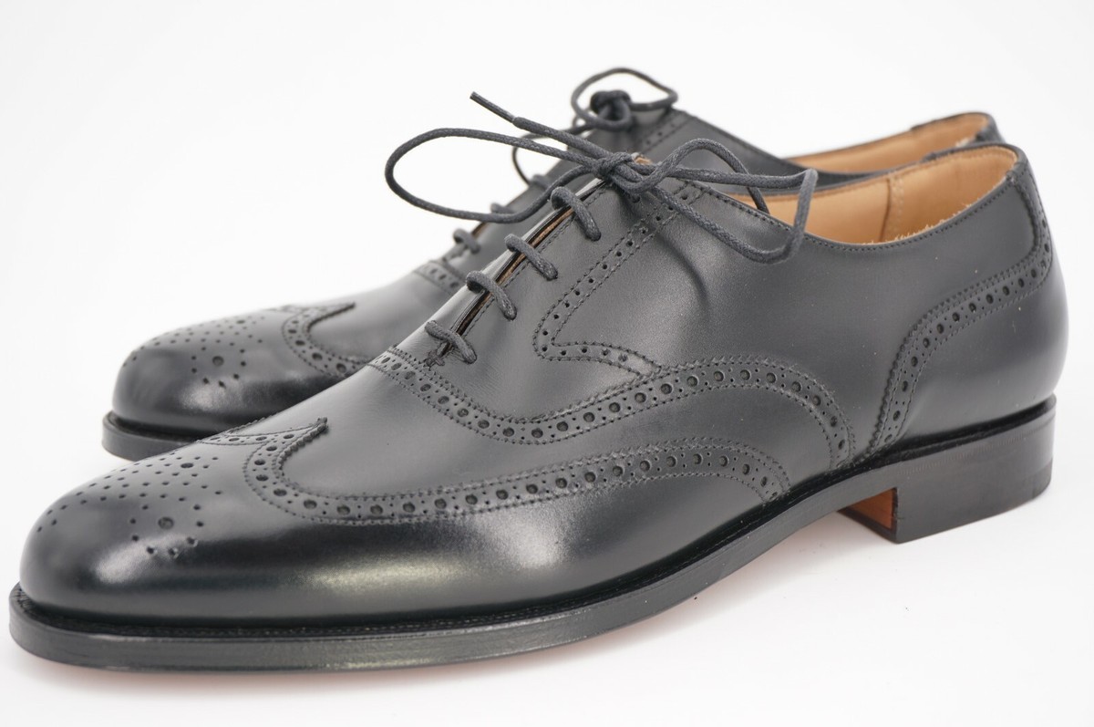 クロケットアンドジョーンズ BALMORAL 7.5 NEW | $698 CROCKETT & JONES 8 D UK 7 E WING TIP BLACK