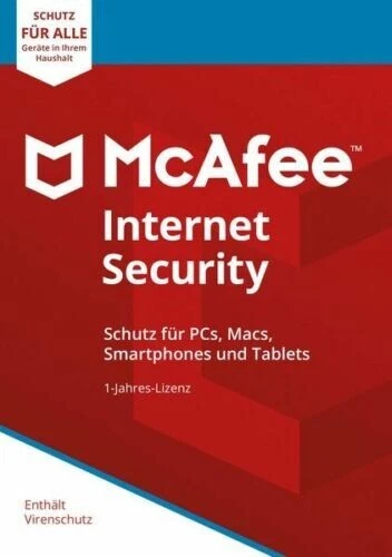 McAfee Internet Security 2025 1 PC 1 Jahr VOLLVERSION Upgrade DE EU 2024 - Bild 2 von 4