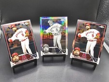 2023 Topps Chrome #123 Anthony Rendon Negative Refractor SP+3 Base Cards Angels