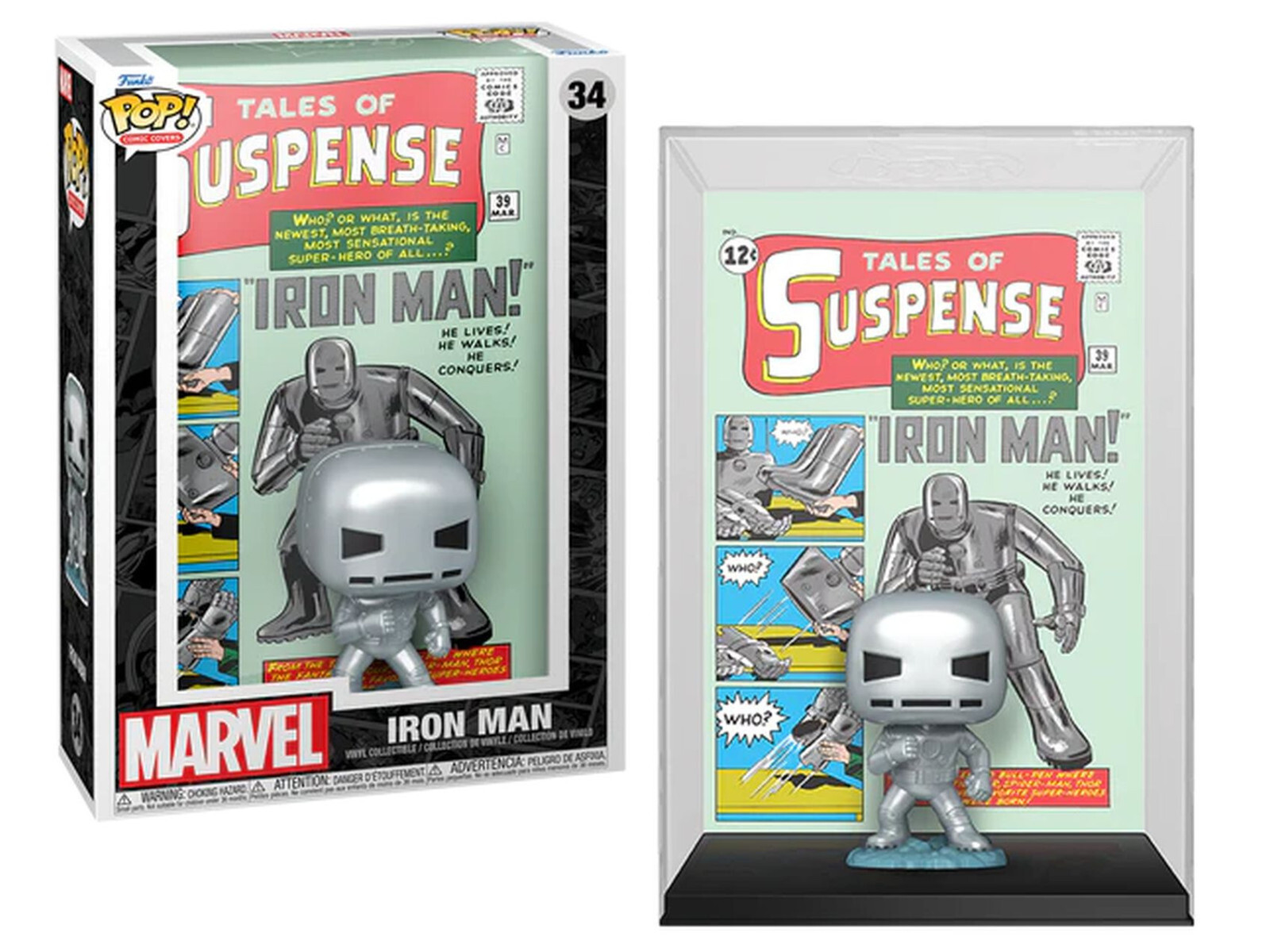 Non Communiqué Figurine Funko Pop! Comic Cover - Marvel - Tales Of Suspense #39 - Image 2