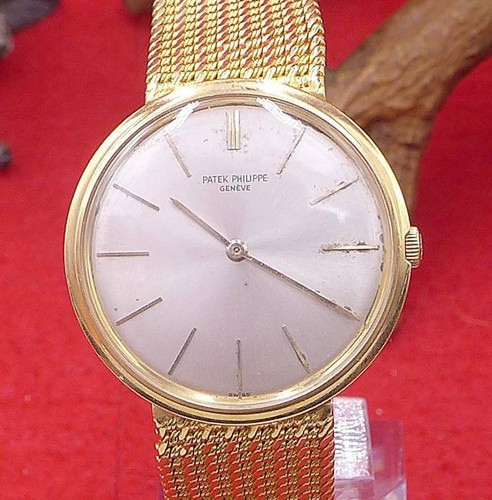 Originale Patek Philippe Calatrava Orologio da Uomo IN 750 Oro Giallo 2591  | eBay