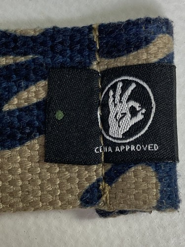 John Cena Approved Belt WWE Wrestling U Can’t See Me Give Up Blue Tan Size 10 - Picture 3 of 6