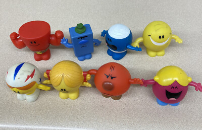 Mr Men Show & Little Misses 2008 THOIP Figure Figurine Lot of 8