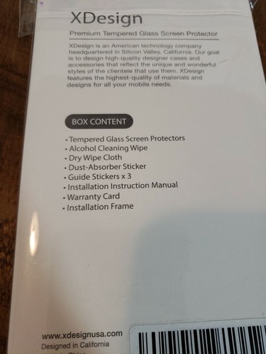 XDesign Premium Glass Screen Protector for iPhone 11 Pro Max / XS Max (3-PK) - 第 3/5 張圖片