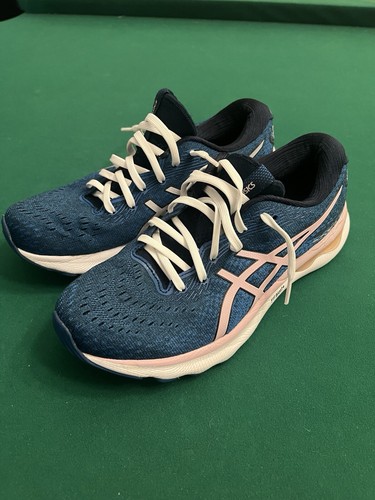 Asics Gel Nimbus 24 Women 8.5 Blue Pink Running Sneaker Shoe Athleisure 1012B201 - Picture 4 of 18