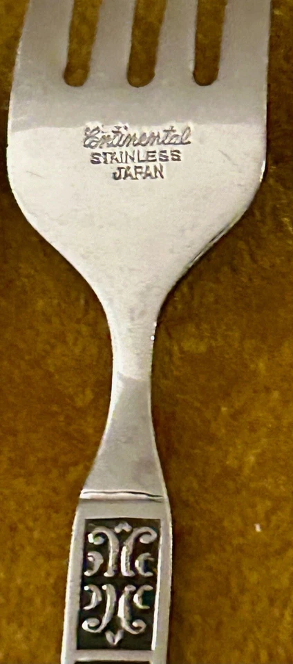 (3) Tenedores de cena (4) cubiertos de acero inoxidable continentales CSS39 Foto 4 de 4