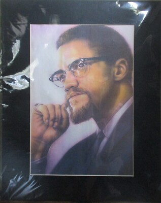 NEW! Full Color MALCOLM X Print, 11