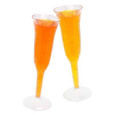 Champagnerflötengläser, Premium Hartkunststoff 5 Unzen - Masseneinsparungsoptionen