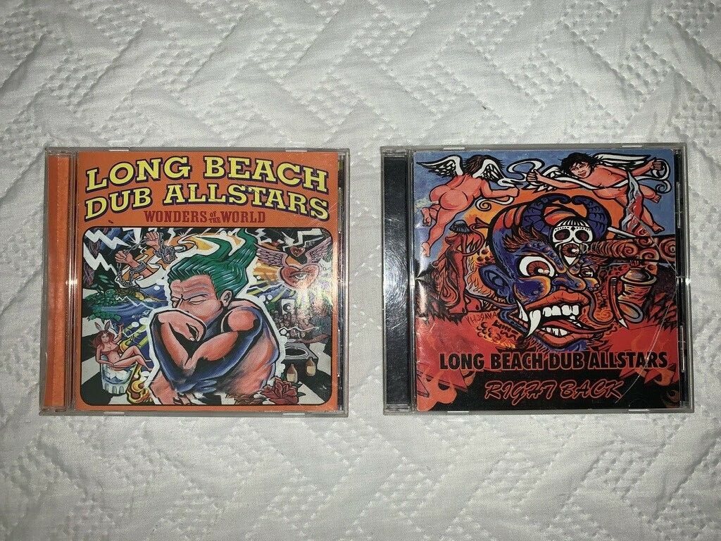 Long Beach Dub AllStars Wonders Of The World CD & Right Back Case