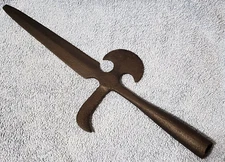 Antique U.S. Military Halberd 1800-30 Polearm Poleaxe Spontoon Boarding Axe 1812