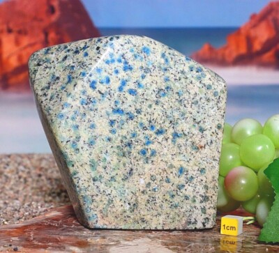 K2 Granit poliert Freeform Nepal - natürliches Mineral Kristall Heilung 806g
