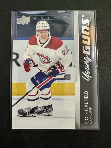 2021-22 Upper Deck Series 1 - Young Guns Cole Caufield #201 (RC)